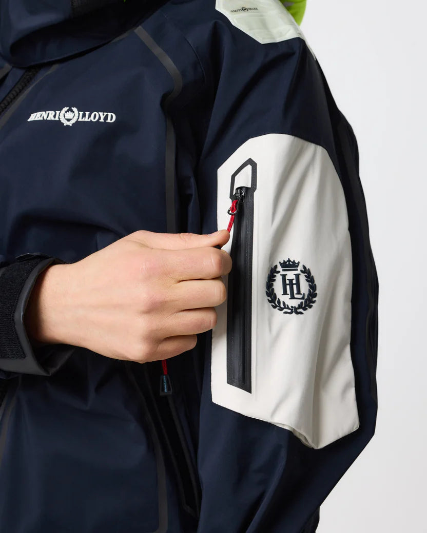 Men's Ocean Pro Full Zip Smock - Navy Black