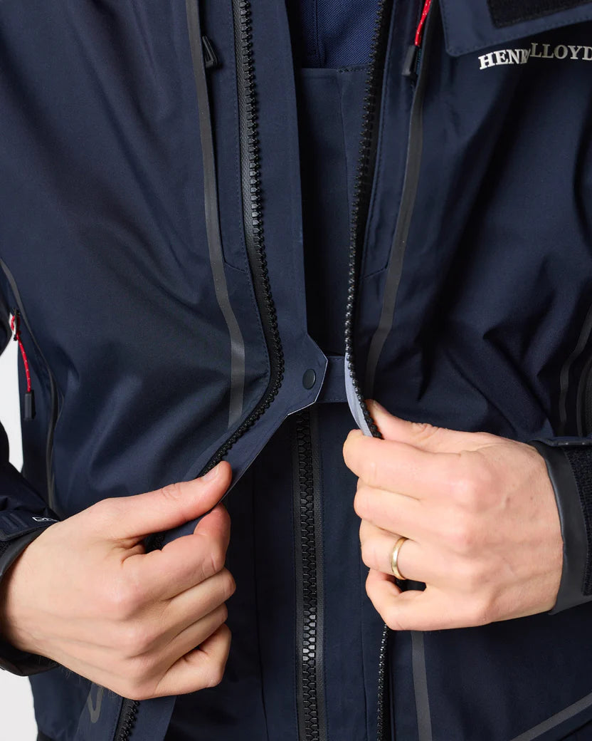 Men's Ocean Pro Full Zip Smock - Navy Black