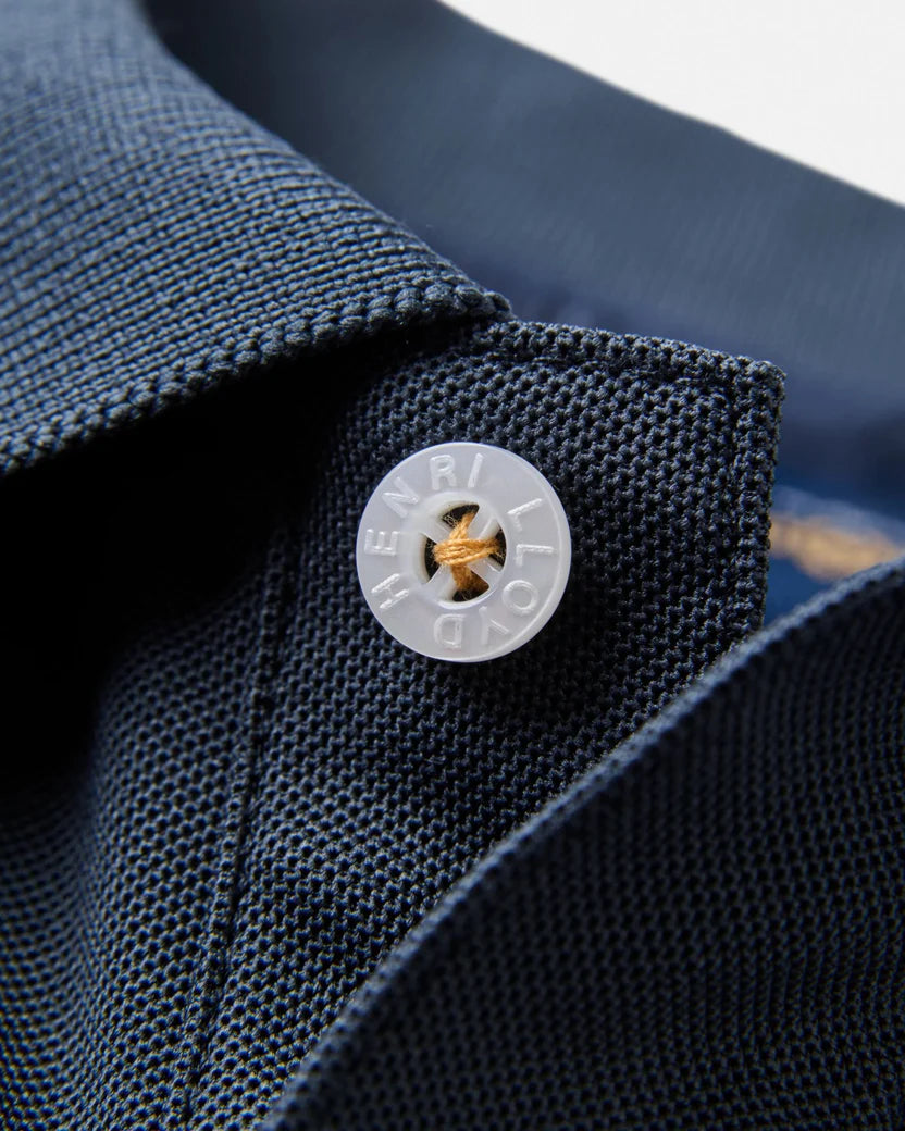 Women's Dri-Fast LS Polo - Navy Black