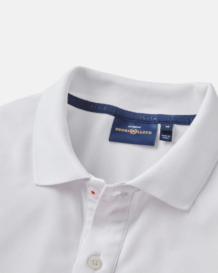 Women's Dri-Fast LS Polo - Eco White